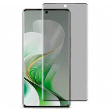 Ag luí le vivo S19 Pro 5G, V40 5G agus V40 Pro 5G Cosantóir Scáileáin Gloine Tempered Anti-Spy, Gan Leagan Imeall
