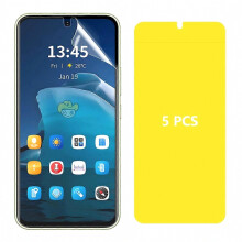 5 Cosantóir Scáileáin Pacáiste do vivo iQOO Neo7 5G agus Neo7 Rásaíocht 5G, Scannán Hidrogel TPE PET TPU Scratch Frithsh