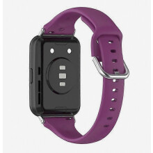 Compatibel met Huawei Watch Fit 2 siliconen sporthorlogeband Vervangingsband met snelsluiting voor heren en dames