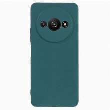 Cás Comhoiriúnach le haghaidh Redmi A3, Clúdach Cosanta TPU Rubairithe Snáithín-Línithe le Gearradh Lionsa Beacht