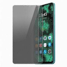 2 Pcs Privacy Screen Protector Compatible with Oppo A17 4G, Full Adhesive, Anti-Spy Tempered Glass