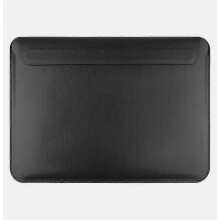 PU-lederen laptopdraagtas voor apparaten van 13,3 tot 14 inch, draagbare opbergtas met magnetische sluiting