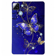 Cás TPU Comhoiriúnach do Xiaomi Pad 6S Pro 12.4, Clúdach Cosanta Táibléad Clóbhuailte Patrún Caol