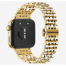 Ag luí le Banna Faire Mogall Miotail Cruach Dhosmálta Huawei Watch Fit 3, 316L, Strap Athsholáthair Inchoigeartaithe