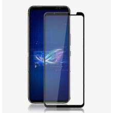 Compatible for Asus ROG Phone 6 5G Full Coverage Screen Protector, Silk Printed Full Glue Tempered Glass Film