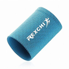 Zomerkoelpolsband voor heren en dames, sportpolsbrace ondersteuning zweetband, ademend comfort voor buitenactiviteiten