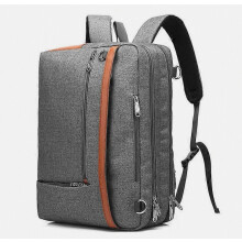 17,3-palcová nárazuvzdorná kabelka na prenosný počítač Crossbody Business Cestovný batoh na aktovku, nylon, čierna
