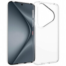 Clear TPU Phone Case συμβατή με Huawei Pura 80 Pro, Διαφανές πίσω κάλυμμα ανθεκτικό σ