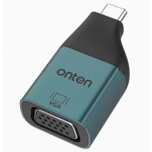 Type C to VGA Adapter 2K 60Hz Converter for Laptop and Phone, Compact Portable Aluminum Design