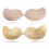 4 Pack Silicone Wire Free Invisible Push Up Bras, Strapless, Padded, Soft Support for All Cup Sizes 1