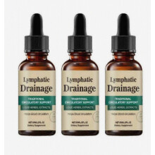 Lot de 3 soins du corps pour drainage lymphatique, 60 ml, pour hommes et femmes, formule légère