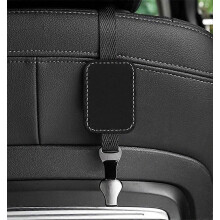Car Headrest Hook Seat Back Hanger Suede Multifunctional Storage Hook Auto Interior Organizer