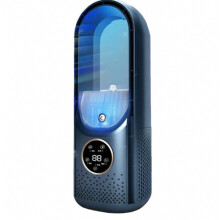 Refroidisseur d'air avec affichage LED, 6 vitesses, minuterie silencieuse, refroidissement et humidification, ventilateu