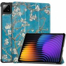 Patroon bedrukte lederen standaard hoes voor Xiaomi Pad 7 Pro / Pad 7, beschermende tablethoes