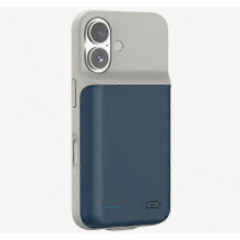 Ag luí le Cás Cúltaca Muirir iPhone 16 Plus, Pacáiste Battery Cúltaca Fón Banc Cumhachta 7000mAh, Battery Cosanta caol
