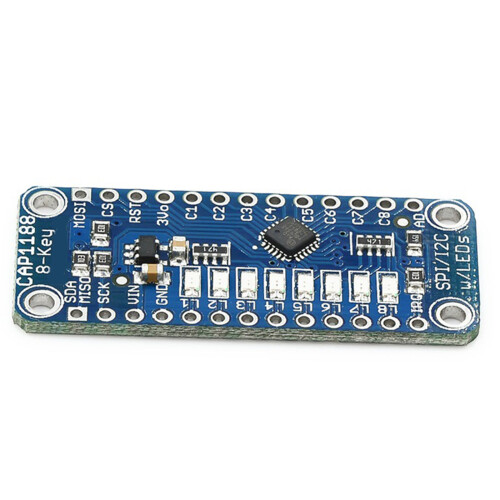 CAP1188 8 Key Capacitive Touch Sensory Module SPI I2C LED 8 Button Key 3V-5V