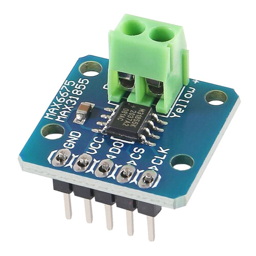 Thermocouple Amplifier Board Integrated Level Shifting Circuitry For Digital Systems
