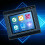 Industrial PLC Controller 2.8inch LCD Touchable Screen Panel 24V Power Supply 3