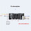 Precise 4 Wire PWM Speed Control Unit With Real Time Temperature Display 12V 3A 1 set 1