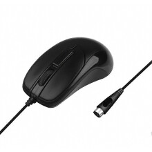 PS/2 bedrade optische gamingmuis voor pc, thuiskantoorgebruik, ergonomische computermuis met nauwkeurige tracking
