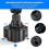 Adjustable Cell Phone Cup Holder for Most Automobiles with Cup Holder Shockproof 3