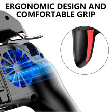 Cellphone Cooling Fan for Game Semiconductor Heat Sink Double Fan Charging 2500 mAh