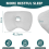 Adjustable Pillow with Ear Hole Ear Piercing Pillow Pain Relief for Side Sleeper 2