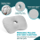 Adjustable Pillow with Ear Hole Ear Piercing Pillow Pain Relief for Side Sleeper 3