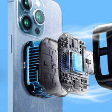 3 Gear Adjustable Magnetic Radiator AI Intelligent Black material AI intelligent tempe