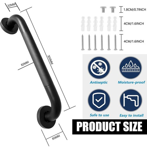 Grab Hand Rail Indoor Safety Handle Support Disability Elderly Mobility Aid UK 1