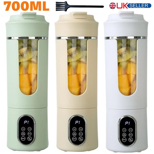 530ML Portable Mini Personal Blender Bottle USB Rechargeable Juicer Cup Maker UK