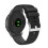Silicone Check Pattern Watchstrap for Garmin Vivoactive 4 18mm Black 2