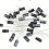 1400/1500Pcs Electrolytic Capacitor LED Diode Transistor Ceramic Capacitor 2 5