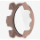 Compatible Case for Forerunner 265S, Anti-Scratch PC Watch Cover with Tempered Glass Screen Protector 3