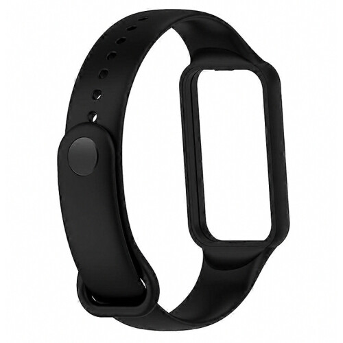 Compatible for Amazfit Band 7 TPE Watch Strap with Protective Case 2