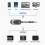 W10 2-σε-1 αυτοκινήτου Bluetooth 5.3 Δέκτης και πομπός, ασύρματος προσαρμογέα 4