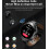Έξυπνο ρολόι με ακουστικά Fitness Tracker 1.53" Έξυπνο ρολόι για άνδρες | Απά 5