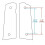1 Pair G10 Composite Material 1911 Grips Handle Capsule Pattern Patches Shank Scales DIY Making Modify Accessories A 6