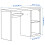 IKEA KALLAX Desk Workstation 111x39cm 2