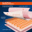 (Pink) Wärmer Electric Heated Throw Blanket - Extra Large 4