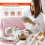 (Pink) Wärmer Electric Heated Throw Blanket - Extra Large 6