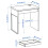 IKEA MICKE Compact Computer Desk 73x50x75 2