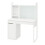 IKEA MICKE Desk with Add-On Unit 105x50 cm 1