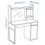 IKEA MICKE Desk with Add-On Unit 105x50 cm 5