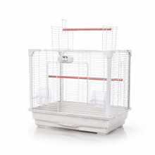Little Friends Veranda Compact Top-Opening Bird Cage for Budgies, Canaries & Finches