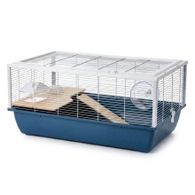 Little Friends Grosvenor Hamster & Rat Cage Blue/White 78x48x36cm