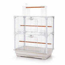 Little Friends OpenSky Double-Door Top-Opening Bird Cage for Small Birds
