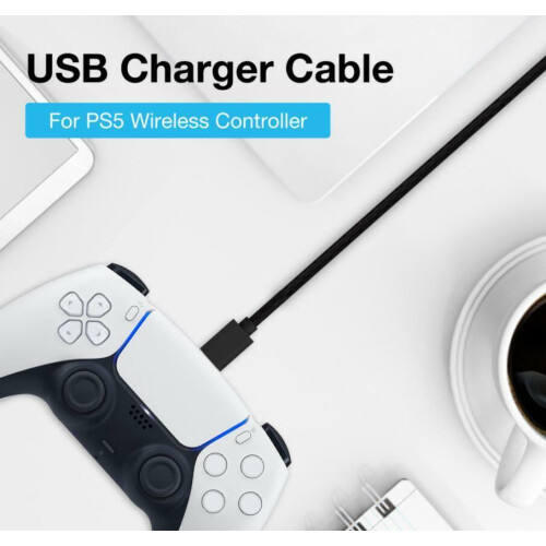 Play and Charge Charging Cable Lead for PS5 PlayStation 5 Wireless Controller 1