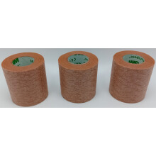 Micropore Tan 5cm x 9.1m - Pack of 3 - Gentle Adhesive Surgical Tape