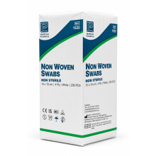 Non Woven Swabs 10x10cm 4 Ply Non Sterile Pack of 200 | Medical Gauze